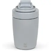 Leopold Vienna - Koffiebeker RVS thermosfles to go beker Moshi - Grijs - 350ml