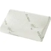 Konbanwa Hoofdkussen Bamboo Memory Foam Wit (49 x 30 cm)