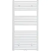 Sanicare design handdoekradiator 60x120cm midden aansluiting wit
