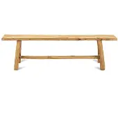 MD Interior Natural krukje teakhout 150x20x45cm