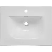 Comad Sky keramische wastafel 60cm wit glans