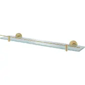 Haceka Kosmos planchet glas 60cm goud geborsteld