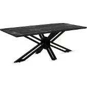 Benoa Susy salontafel zwart mangohout 120x60cm