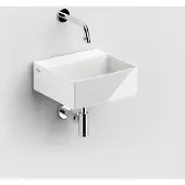 Clou New Flush 1 keramische fontein 28cm zonder kraangat wit glans