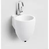 Clou Flush 6 fontein solid surface 27cm wit mat