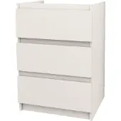 SaniGoods Rocky staande onderkast met 60cm wit mat