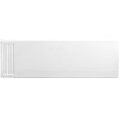 Eastbrook plaat voor paneelradiator 160x50cm wit glans