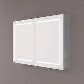 HiPP Design 61000 spiegelkast met LED en spiegelverwarming 120x70x14cm