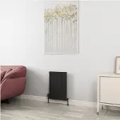 Eastbrook Kingswood paneelradiator 40x60cm 426W zwart mat