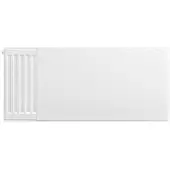 Eastbrook plaat voor paneelradiator 90x40cm wit glans