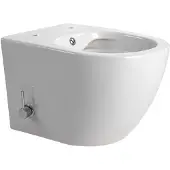 SaniGoods Alan hangend toilet met bidetfunctie wit glans