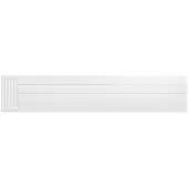 Eastbrook plaat voor paneelradiator met streep 200x40cm wit glans