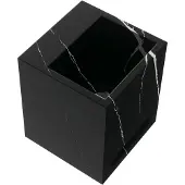 Brauer Nova vrijhangende fontein marmerlook 25cm zonder kraangat nero marquina