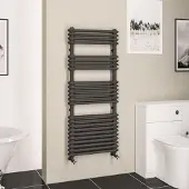 Eastbrook Imperia 2 koloms handdoekradiator 60x145cm 1426W antraciet
