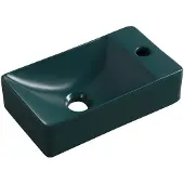Sapho Margitha fontein rechts 38x22x10cm groen donker