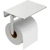 Mueller Hilton toiletrolhouder met planchet chroom