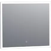 Brauer Jade rechthoekige spiegel met verlichting 80x70cm