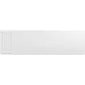 Eastbrook plaat voor paneelradiator 140x40cm wit glans