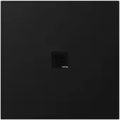Polysan Treneca douchebak 90x90cm zwart mat