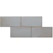 Terre d'Azur Terre-Spatula wandtegel 10x20cm cement