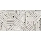 Jabo Gobi Bianco wandtegel met reliëf 60x120cm gerectificeerd