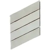 Terre d'Azur Granada wandtegel 6,4x27,5cm links grijs
