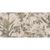 Jabo Borneo Sand wandtegel bloem 60x120cm gerectificeerd