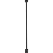Plieger Roma aansluitstang 40cm zwart chroom geborsteld