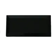 Terre d'Azur Metro wandtegel 7,5x15cm zwart