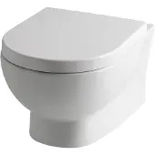 Eastbrook Farringdon randloos hangend toilet wit glans