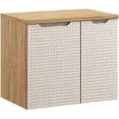 Comad Luxor Beige badmeubel 70cm met 2 deuren en wastafelblad
