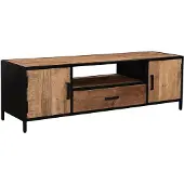 LivingFurn Sturdy TV meubel 160cm mangohout