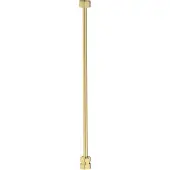 Plieger Roma aansluitstang 40cm goud geborsteld