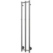 TVS Design Plus 3 elektrische radiator 150x28cm gunmetal