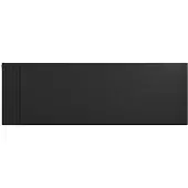 Eastbrook plaat voor paneelradiator 180x60cm zwart mat