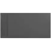 Eastbrook plaat voor paneelradiator 120x60cm antraciet