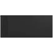 Eastbrook plaat voor paneelradiator 140x60cm zwart mat