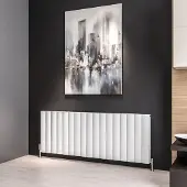 Eastbrook Guardia radiator 161x60cm aluminium 2616W wit mat