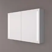 HiPP Design 41000 spiegelkast met LED en spiegelverwarming 160x70x14cm