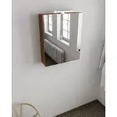 Mondiaz Cubb spiegelkast 50x70x16cm kleur rust met 1 deur