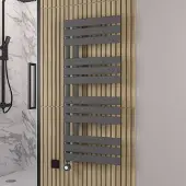 Eastbrook Brockworth elektrische handdoekradiator 50x120cm 700W antraciet mat