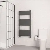 Eastbrook Kingswood handdoekradiator 60x120cm 741W antraciet mat