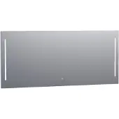 Brauer Pyrite rechthoekige spiegel met verlichting 160x70cm
