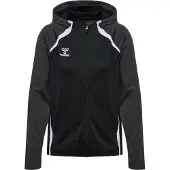 Hummel Sportief sweatvest 'Lead 2.0' antraciet / zwart / wit