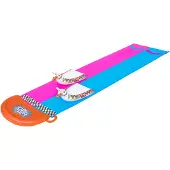 Bestway Doppel Wasserbahn m. Badetier - 488 cm - H2OGO Lama Rama - - One Size - Planschbecken