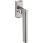 Hardbrass Raamkruk draaikiep Athene recht - RVS