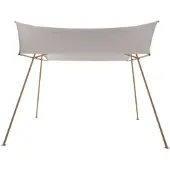 Central Park Schaduwdoek Met Palen Corfou Beige 399x300x298cm
