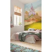 Komar Kinderbehang Disney Princess Belle Castle River (1 stuk)
