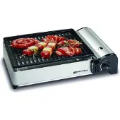 Kemper Mini draagbare barbecue met afdekking, 1900W - - 104997 -