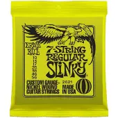 Ernie Ball 2621 Regular Slinky elektrische gitaarsnaren 7-snarig (010-056)